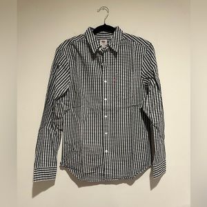 Levi’s long sleeve button down checkered shirt